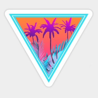 Tropical Escape Vibes Tee! Sticker